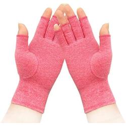 FengXinZi Arthritis Compression Gloves –for Women Arthritic Joint Pain Relief, Rheumatoid Compression Hand Glove for Osteoarthritis- Carpal Tunnel Wrist Support - Comfy with Mild Compression Fit Small