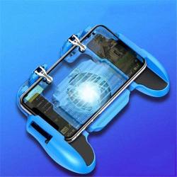 LFJNET Classic H5 Portable PUBG Mobile Phone Game Controller Joystick Cooling Fan Gamepad for iOS Android Blue red