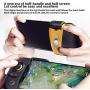 NJY Mobile Game Controller PUBG, Wasp 2 Gamepad PUBG Set King Glory Android iOS Mobile Phone Tablet Universal Bluetooth Auxiliary Automatic Pressure Grab Peripherals (for Mobile Phone)