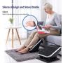 Foot Muscle Massager Machine-Electric Foot Massage Deep Relax Muscle Massage Foot Pain Relief for Foot/Sole/Calf, 30 Speed Vibrate with Remote Control&LCD Display for Elder/Grandparents