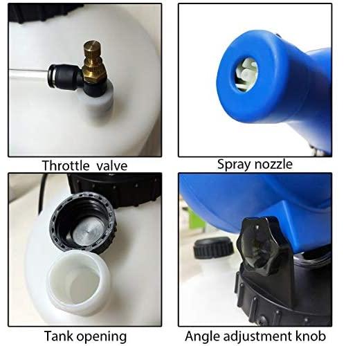 Kerrogee 4.5L Portable Electric ULV Sprayer,Ultra-Low Capacity Fogger Mosquito Killer for Home,Garden,Yard, Blue