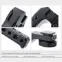Camera Handle Grip with 3 Cold Shoe 1/4" 3/8" Threaded Holes for LED Light,Microphone,Monitor for Canon Nikon Olympus Pentax DSLR Cameras Camera Handle Grip with 3 Cold Shoe 1/4" 3/8" Threaded Holes for LED Light,Microphone,Monitor for Canon Nikon Olympus Pentax DSLR Cameras
