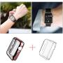 [2-Pack] Julk Case for Apple Watch Series 5 / Series 4 Screen Protector 40mm, 2019 New iWatch Overall Protective Case TPU HD Ultra-Thin Cover for Series 5/4 (1 Rose Pink+1 Transparent)
