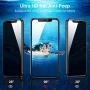 Fotbor Compatible with iPhone XR/iPhone 11 Screen Protector Privacy Tempered Glass Film, Anti Spy/Scratch Easy Install Case Friendly 6.1 Inch 2 Pack