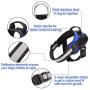 Bolux Service Dog Harness, Easy On and Off Pet Vest Harness, Reflective Breathable and Easy Adjust Pet Halters with Nylon Handle for Small Medium Large Dogs - No More Pulling, Tugging or Choking