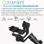 FeiyuTech AK4500 3-Axis Gimbal Stabilizer Payload 4.6 KG for Mirrorless & DSLR Camera for Sony A7M3 A7R3,Canon 1DX 6D 5D IV,Panasonic GH5 GH5S,Nikon D850,Detachable Design(Include Motion Controller)