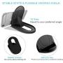 Cell Phone Stand for Desk, 3Pack Black Mobile Stand Portable Foldable Desktop Cell Phone Holder Adjustable Universal Multi-Angle Cradle Kickstand for Tablet iPad Mini iPhone X/xr/xs max