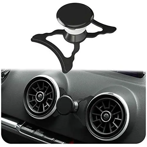 innoGadgets Magnetic Phone Mount Compatible with Audi A3/S3/RS3 | Smartphone Holder | Metal Magnet Stand | Audi A3 8V (2014-2019) Accessories | Vent Mounting for GPS, Tablet innoGadgets Magnetic Phone Mount Compatible with Audi A3/S3/RS3 | Smartphone Holder | Metal Magnet Stand | Audi A3 8V (2014-2019) Accessories | Vent Mounting for GPS, Tablet