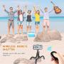 Phone Tripod,Portable and Flexible Phone Tripod Stand with Wireless Remote and Cell Phone Tripod,Compatible with iPhone/Android Phone,Camera,Sports Camera GoPro