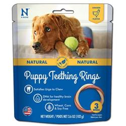 N-Bone Puppy Teething Ring Chicken Chew Treat