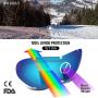 OutdoorMaster Kids Ski Goggles - Helmet Compatible Snow Goggles for Boys & Girls with 100% UV Protection