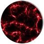 Red and Black Lightning - Design Series PopSockets Grip and Stand for Phones and Tablets