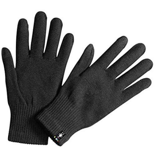 SmartWool Liner Glove, Black, Small