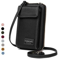 Women Crossbody Cell Phone Bag Small Shoulder Purse Leather Travel RFID Card Slots Wallet Case Handbag Phone Pocket Baggap Clutch for iPhone 11 Se 2020 11 Pro Xr X Xs Max 8/7/6 Plus Samsung