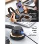 Mpow Bluetooth Headset V5.0 with Dual Microphone, Wireless PC Headphones,CVC8.0 Noise Canceling, On Ear for Computer,Cell Phone, Call Center, Office, Skype, 22 H Talk Time,Soft Earpad (Wired Optional)