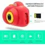 Veroyi Kids Camera with 16GB Micro SD Card 8MP Rechargeable Digital Front and Rear Selfie Camera with 2 Inches Screen Child Camcorder Toys for 4-10 Years Old Boys and Girls (Red)