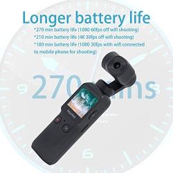 Feiyu Pocket Hanheld Gimbal Camera Stabilizer 4K HD Camera Stabilizer Hyperlapse Motion Time-Lapse Panorama 8X Slow Motion Video Vlogger Gimbal