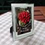 Calenzana 4x6 Picture Frames Sparkle Glass Photo Frame Set for Tabletop, 2 Pack