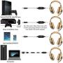 K1 Headset Stereo Bass Surround PC Gaming Headphones Game Headset with Mic for PC Mobile Phone for PS4 One