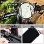 Bike Phone Mount, 360° Rotation Detachable Removable Silicone Bicycle Phone Holder Motorcycle Handlebar Mount Compatible with iPhone Xs Max/XS XR X/6S/7/8 Plus, Galaxy S10+/S10/S10e/S9+/S9/S8 (Black) Bike Phone Mount, 360° Rotation Detachable Removable Silicone Bicycle Phone Holder Motorcycle Handlebar Mount Compatible with iPhone Xs Max/XS XR X/6S/7/8 Plus, Galaxy S10+/S10/S10e/S9+/S9/S8 (Black)