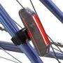 Hercules Tuff Bike Lights Front and Back/Rear Combo - USB Rechargeable