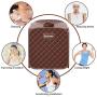 COSTWAY Portable Steam Sauna, 2L Folding Home Spa Sauna Tent for Weight Loss, Detox Relaxation at Home, Personal Sauna with 9 Temperature Levels, Timer, Remote Control, Foldable Chair (Coffee)