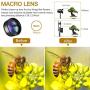 Phone Camera Lens,Upgraded 3 in 1 Phone Lens kit-198° Fisheye Lens + Macro Lens + 120° Wide Angle Lens,Clip on Cell Phone Lens Kits Compatible with iPhone,iPad,Most Android Phones and Smartphones