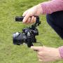 NICEYRIG Compatible Hot Shoe Handle Camera Top Cheese Handle with Cold Shoe Panasonic Lumix GH5s/ GH5 Cage
