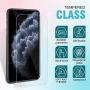 Ferilinso [4 Pack] Screen Protector for iPhone 11 Pro Max with 2 Pack Camera Lens Protector, 2 Pack Tempered Glass Film for iPhone 11 Pro Max 6.5 Inch