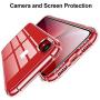 iPhone XR Case, CANSHN Clear Protective Heavy Duty Case with Soft TPU Bumper [Slim Thin] Case for iPhone XR 6.1 Inch (2018)-Crystal Clear