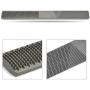Newkiton 4 Way Wood Rasp File Carbon Hand File and Round Rasp Half Round Flat & Needle Files