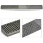 Newkiton 4 Way Wood Rasp File Carbon Hand File and Round Rasp Half Round Flat & Needle Files