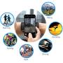 VUP Cell Phone Holder Wristband for iPhone XS Max/XS/XR/X/6S/7/8 Plus, Galaxy S10/S10+/S10e/S9/S9+/S8 Note 9/8/J7, LG G6, Google Pixel 3 XL, 180 Rotatable Armband for 4.0"~6.5" Mobile Phone