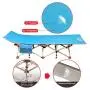 ARAER Camping Cot, 450LBS(Max Load), Portable Foldable Outdoor Bed with Carry Bag for Adults Kids, Heavy Duty Cot for Traveling Gear Supplier, Office Nap, Beach Vocation and Home Lounging
