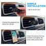 Pop Clip Air Vent Car Phone Mount for Pop Users, Kymlaa Universal 360 Rotation Cell Phone Holder Compatible with Pops Grip Out Stand, Adjustable Switch Lock for All Smartphones, GPS Navigation-2pcs