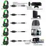 Gaming Headset for Xbox One, PS4, Nintendo Switch, ifmeyasi Stereo Bass Surround 3.5mm Headsets, Over-Ear Headphones with Noise Cancelling Micophone for Laptop PC Mac iPad Smartphones (Green)