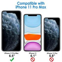 JETech Case for Apple iPhone 11 Pro Max (2019), 6.5-Inch, Shockproof Bumper Cover, Anti-Scratch Clear Back, HD Clear