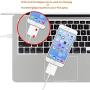 AKWOR 30 Pin Adapter | 8 Pin Male to 30 Pin Female | Works with Smartphones, Cars, Docking Stations and More - White