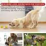 ComfiTime Dog Chew Toy - Interactive Suction Cup Dog Toy for Tug of War, Chewing; Durable Dog Ball and Rope Toy for Boredom, Teething, Teeth Cleaning and Training; Tough Enough for Aggressive Chewers