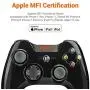 PXN Wireless Mobile Game Controller for iPhone, iPad, Apple TV, Mfi Certified Gamepad, 30+ Hour Battery Life with Phone Clip (Black) PXN Wireless Mobile Game Controller for iPhone, iPad, Apple TV, Mfi Certified Gamepad, 30+ Hour Battery Life with Phone Clip (Black)