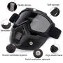 MOCHOEL Motorcycle Goggles Mask, Tactical Glasses for Outdoor Airsoft CS Snowmobile Skiing Riding Motocross Cycling Anti-Fog Windproof UV400 Safety Protection Halloween/Costume Ball MOCHOEL Motorcycle Goggles Mask, Tactical Glasses for Outdoor Airsoft CS Snowmobile Skiing Riding Motocross Cycling Anti-Fog Windproof UV400 Safety Protection Halloween/Costume Ball