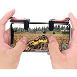 Eemenso Keland 1 Pair Mobile Phone Game Controller Shoot Aiming Triggers Fire Button Joysticks