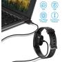 [2 Pack] Charger Cable for Fitbit Inspire HR, for Fitbit Inspire and for Fitbit Ace 2 Smartwatch, Replacement USB Charging Cord Accessories for Fitbit Inspire HR/for Fitbit Inspire (3.3 ft)
