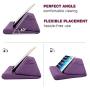 MoKo Tablet Pillow Stand, Soft Bed Pillow Holder, Fits up to 11" Pad, Fit with iPad 10.2" 2019, New iPad Air 3 2, iPad Pro 11 2020/10.5/9.7, Mini 5 4 3, Samsung Galaxy Tab, Purple