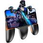 DDDF Mobile Game Controller，Mobile Game Controller for PUBG/Call of Duty/Fotnite Gaming Grip Gamepad Mobile Controller Trigger for 4.5-6.5" iOS Android Phone