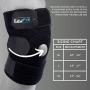EzyFit Knee Brace Support for Arthritis, ACL, LCL, MCL, Sports Exercise, Meniscus Tear Injury Recovery - Side Stabilizers Open Patella - Best Comfort Fit Adjustable Neoprene Wrap - 3 Sizes