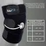 EzyFit Knee Brace Support for Arthritis, ACL, LCL, MCL, Sports Exercise, Meniscus Tear Injury Recovery - Side Stabilizers Open Patella - Best Comfort Fit Adjustable Neoprene Wrap - 3 Sizes EzyFit Knee Brace Support for Arthritis, ACL, LCL, MCL, Sports Exercise, Meniscus Tear Injury Recovery - Side Stabilizers Open Patella - Best Comfort Fit Adjustable Neoprene Wrap - 3 Sizes