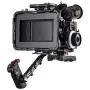 JTZ DP30 Camera Cage 15mm Rail Rod Base Plate Rig + Top Handle + Shoulder Pad + Electronic Handle Grip + Carbon Fiber Matte Box + Follow Focus for Panasonic Lumix GH3 GH4 GH5 GH5s Cameras