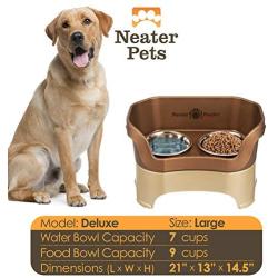 Neater Pet Brands - Neater Feeder Deluxe Dog and Cat Variations and Colors