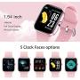 Smart Watch for Men Women,Fitness Tracker with 1.54" Full Touch Color Screen ,IP67 Waterproof Pedometer Smartwatch with Pedometer Heart Rate Monitor Sleep Tracker for Android and iOS Phones